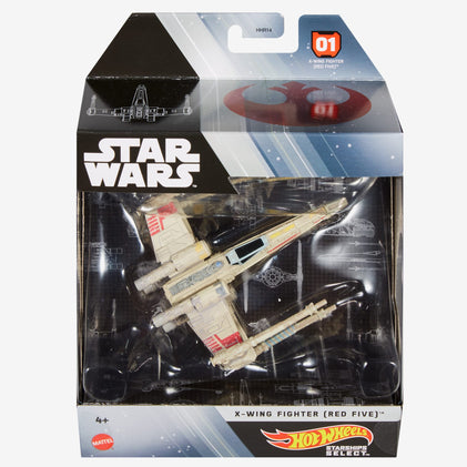 Hot Wheels Star Wars Starships Select X-wing Fighter (Red Five)