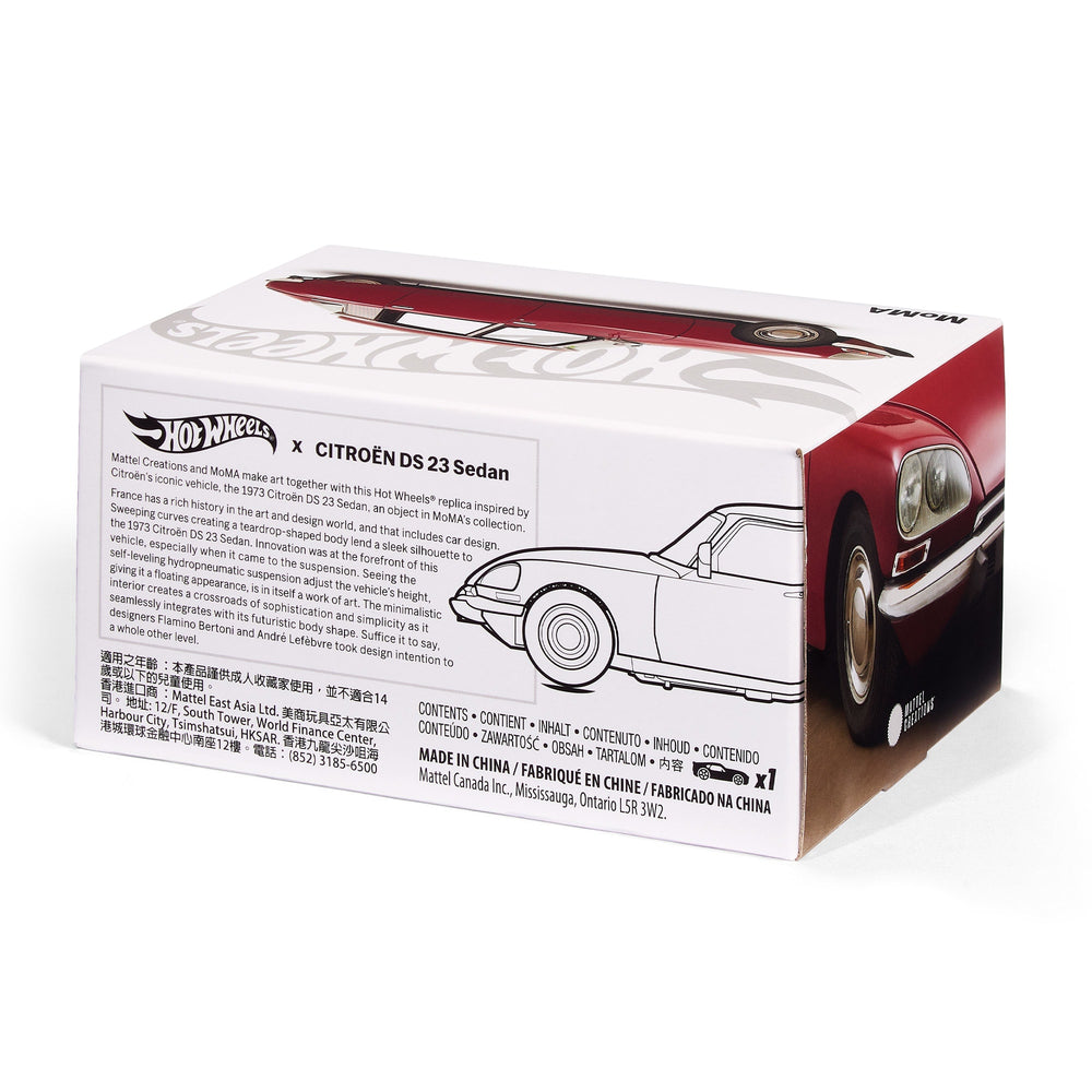 Hot Wheels x MoMA Citroën DS 23 Sedan