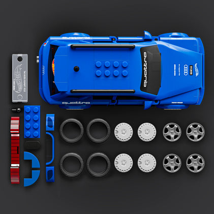 Mattel Brick Shop Hot Wheels Audi Avant RS2