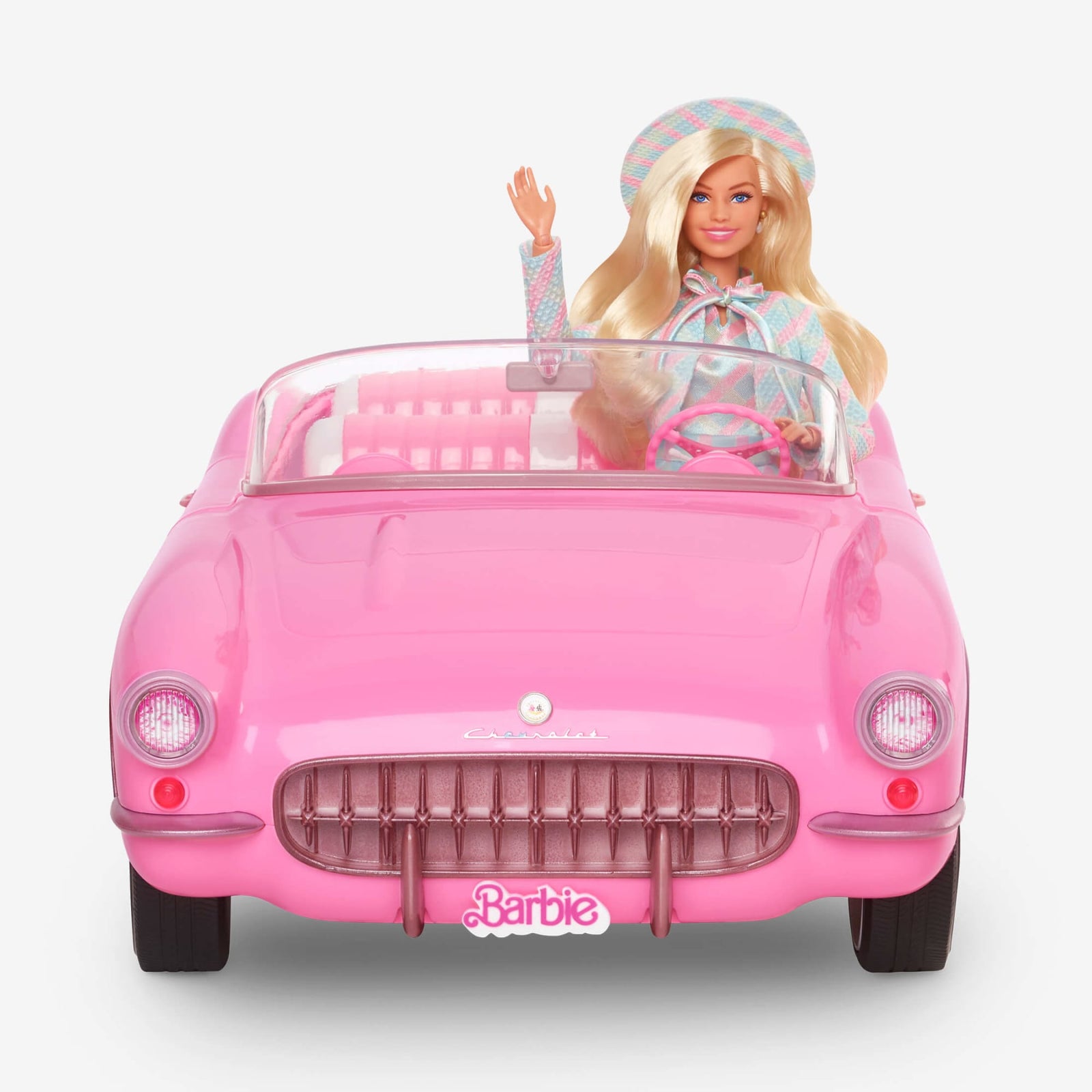 Barbie The Movie Pink Corvette Convertible