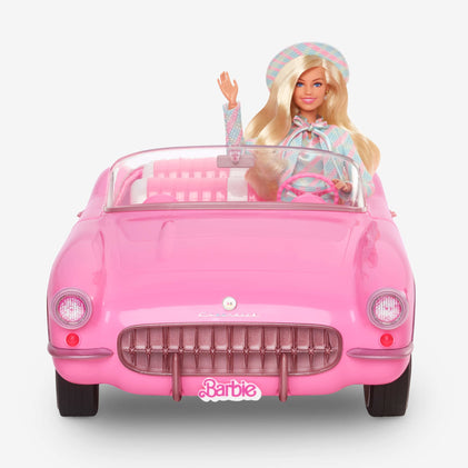 Barbie The Movie Pink Corvette Convertible