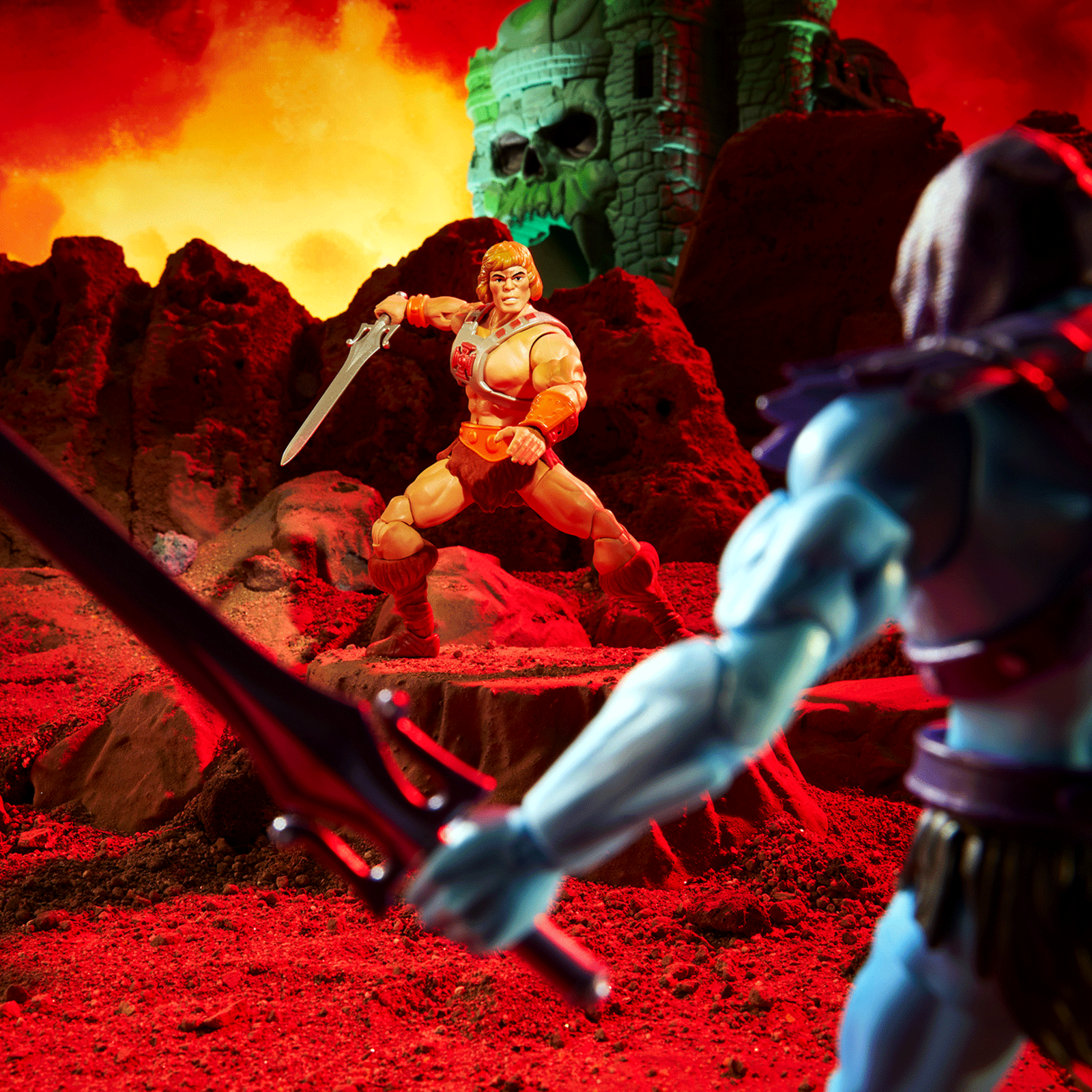 Masters of the Universe Masterverse He-Man vs Skeletor 40th Anniversary