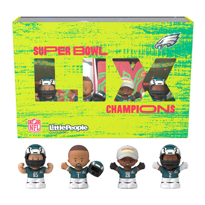 Little People Collector x Super Bowl Eagles Set