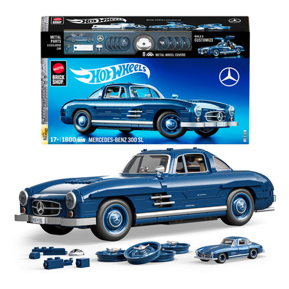 Hot Wheels メルセデス・ベンツ 300SL Hot Wheels Mercedes Benz 300 SL & 55 Blaues Wunder FLF56