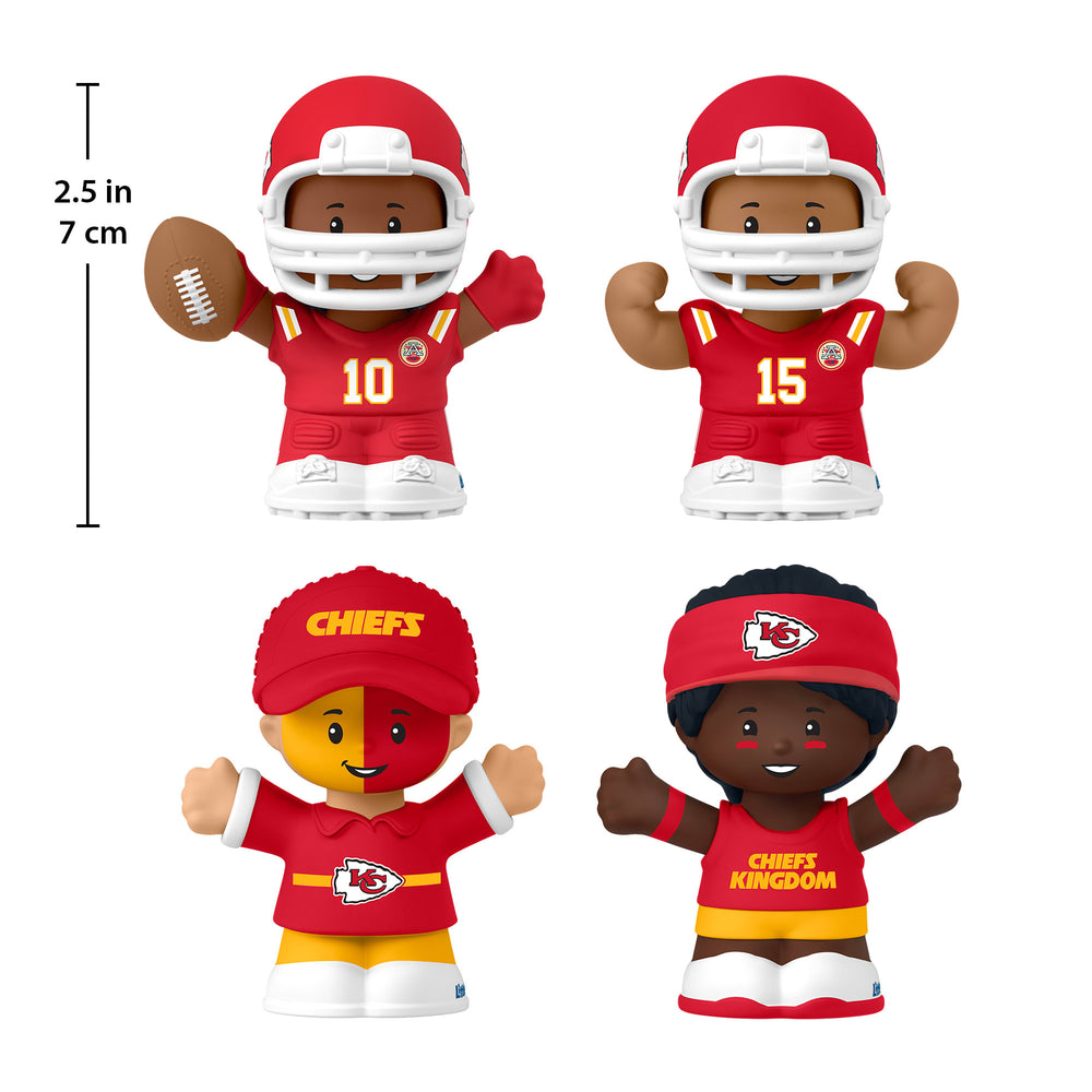 Little People Collector Kansas City Chiefs Alternate Jersey Figure Set