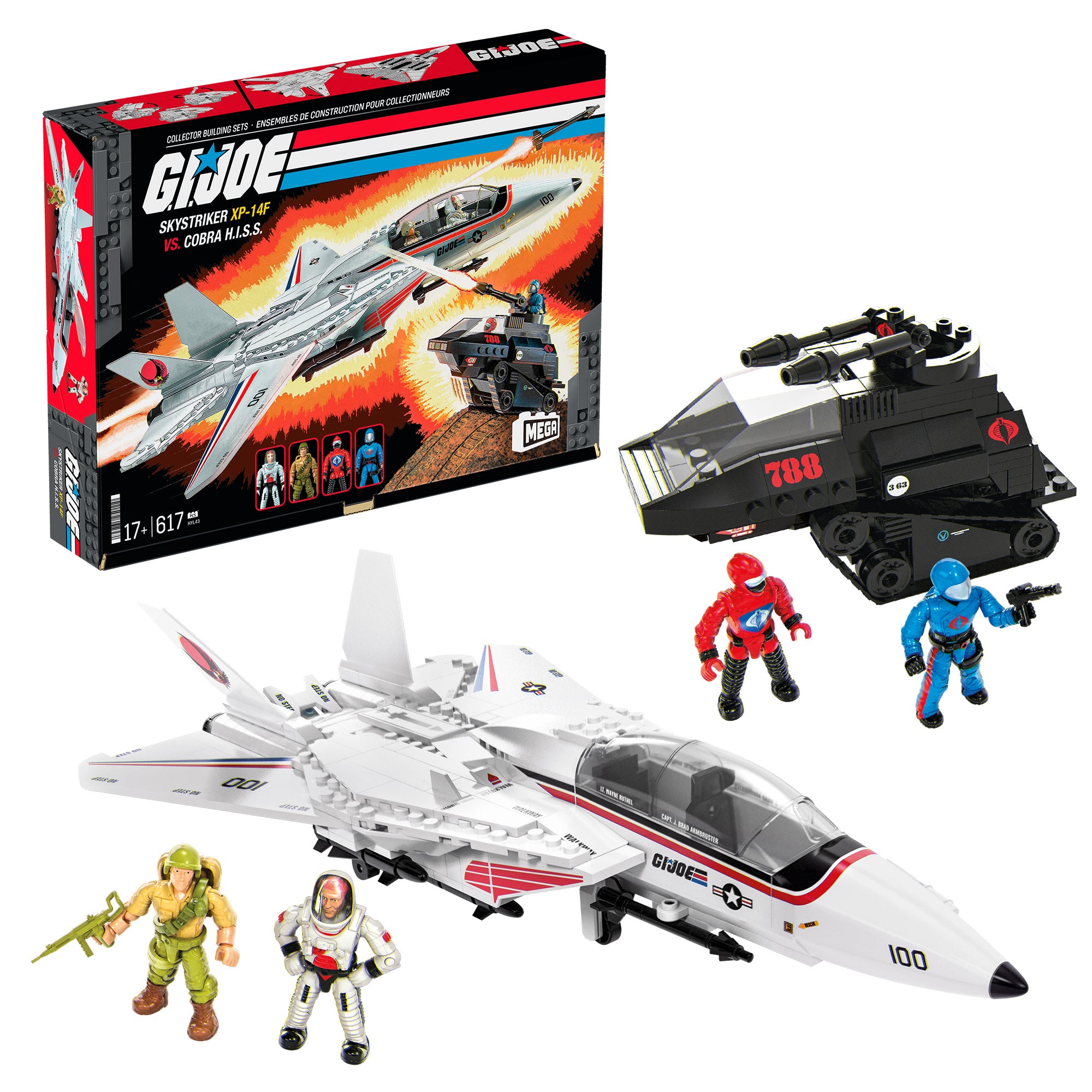 Mega (Construx) GI Joe Building Sets by Mattel | Collector Freaks ...