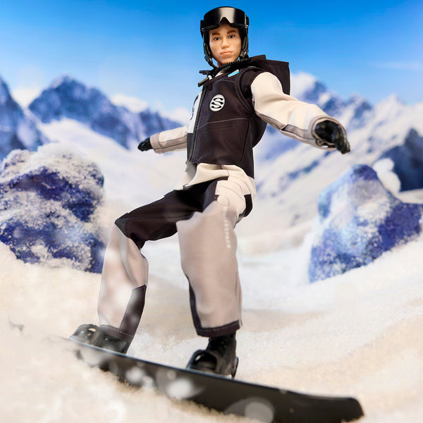 Barbie Signature Shaun White Kenbassadors doll with snowboard