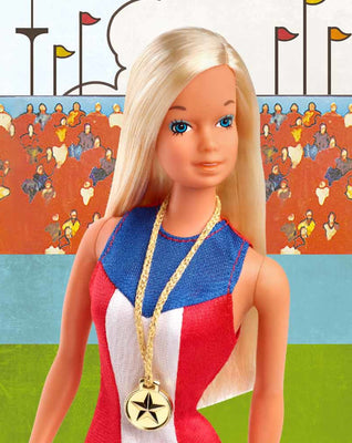 Barbie 1975 Gold Medal Reproduction