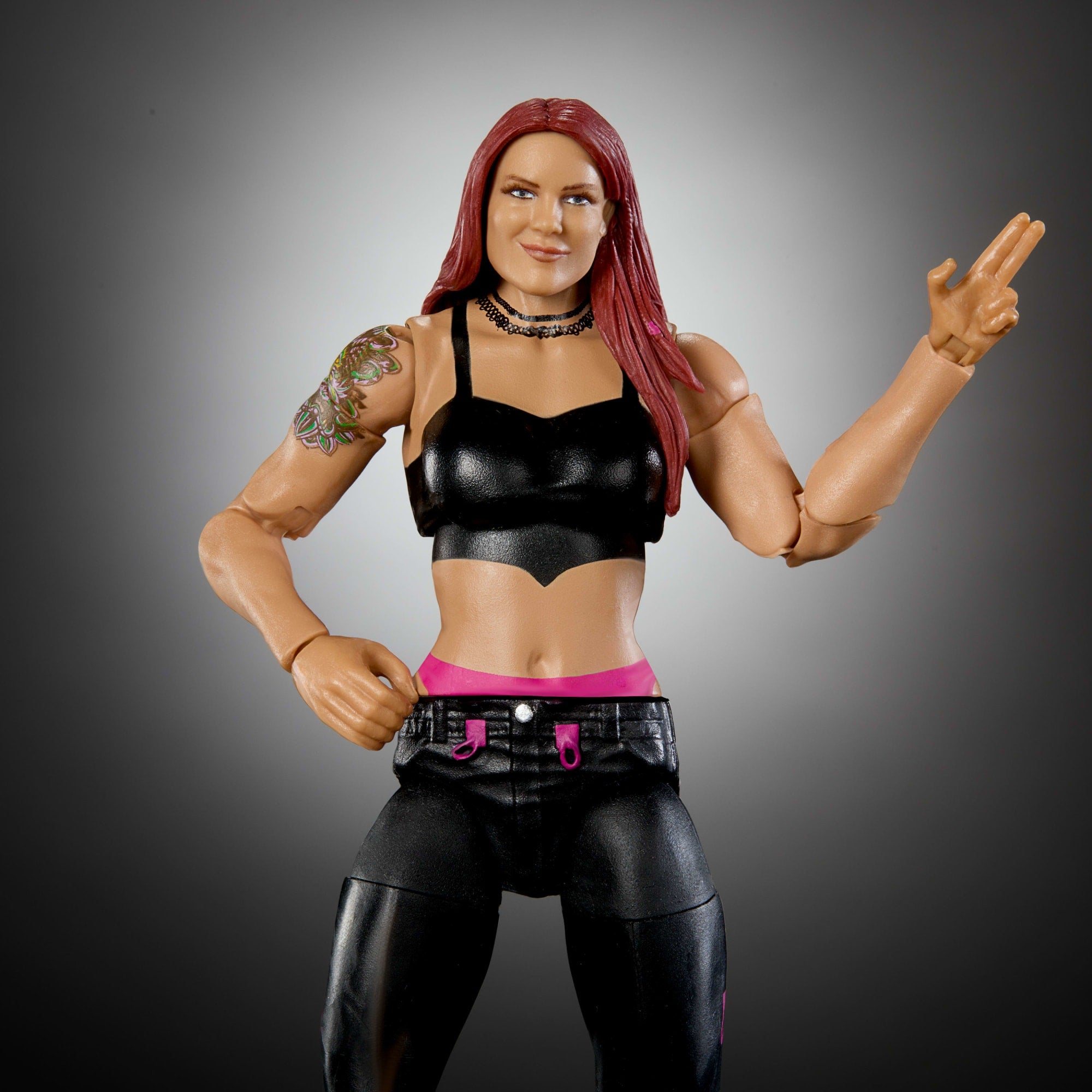 WWE Monday Night War Elite Collection Lita Action Figure & Dusty Rhodes Build-A-Figure Parts