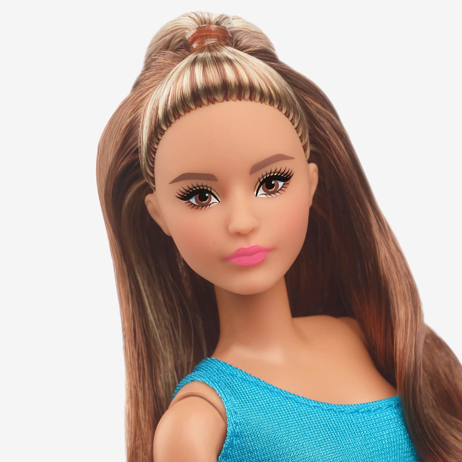 Barbie Looks Doll (Petite, Long Brunette Hair)