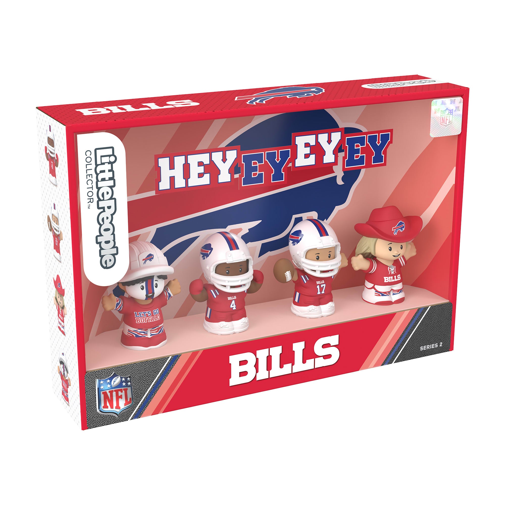 Little People Collector Buffalo Bills Alternate Jersey Figure Set