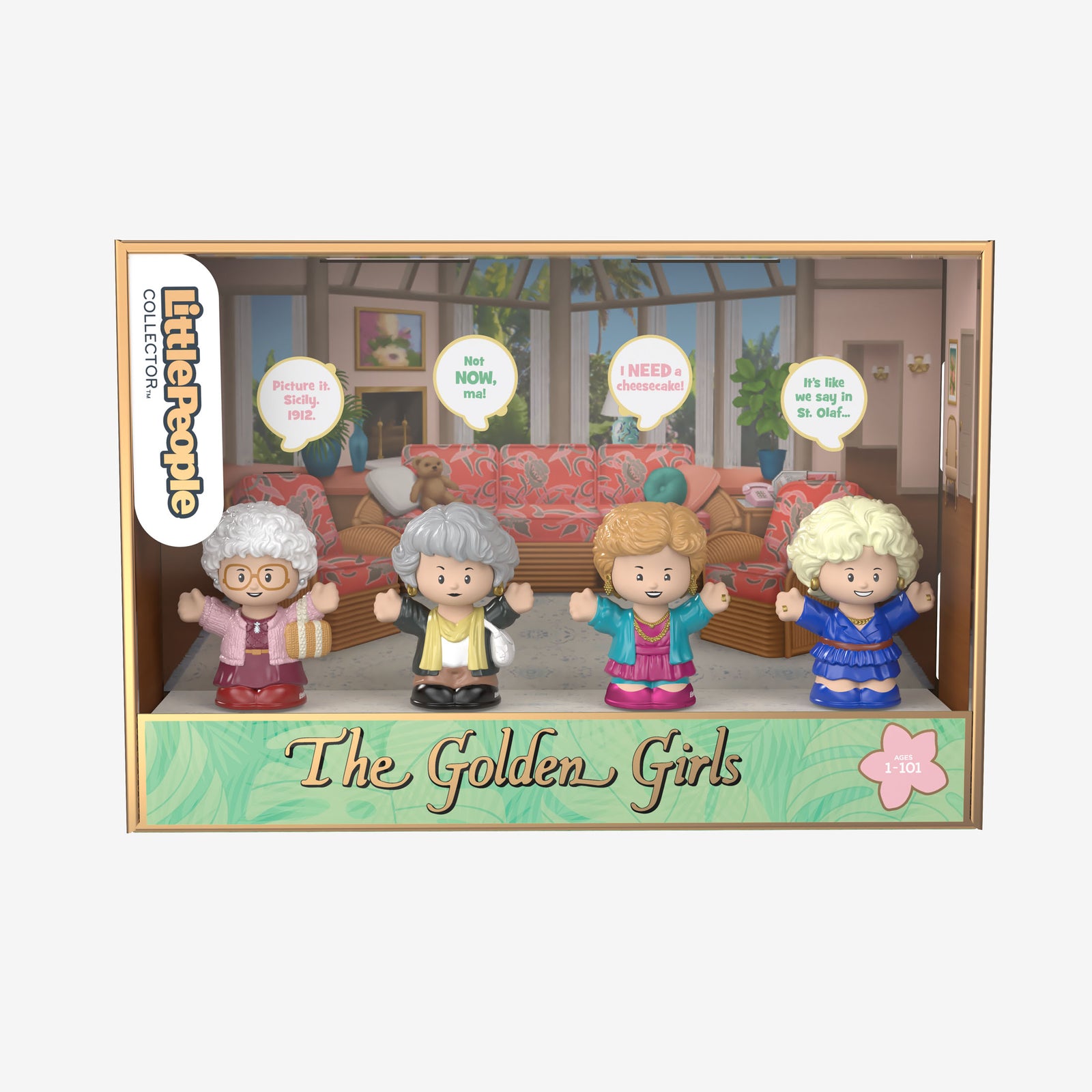 Little People Collector The Golden Girls Figures