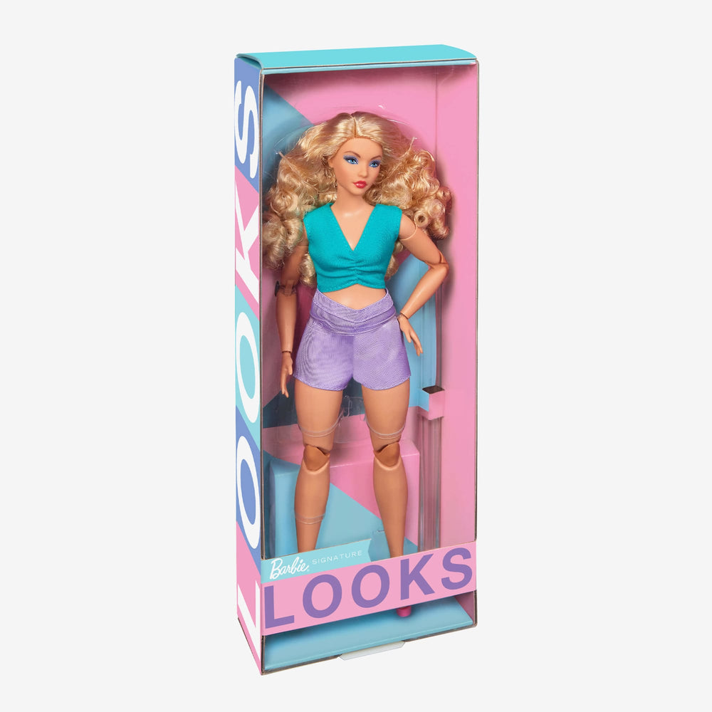 Barbie Looks Doll (Curvy, Curly Blonde Hair)