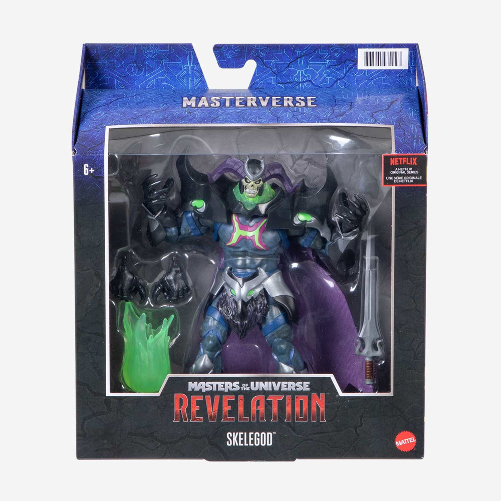 Masters of the Universe Masterverse Revelation Oversized Skelegod Skeletor Figure