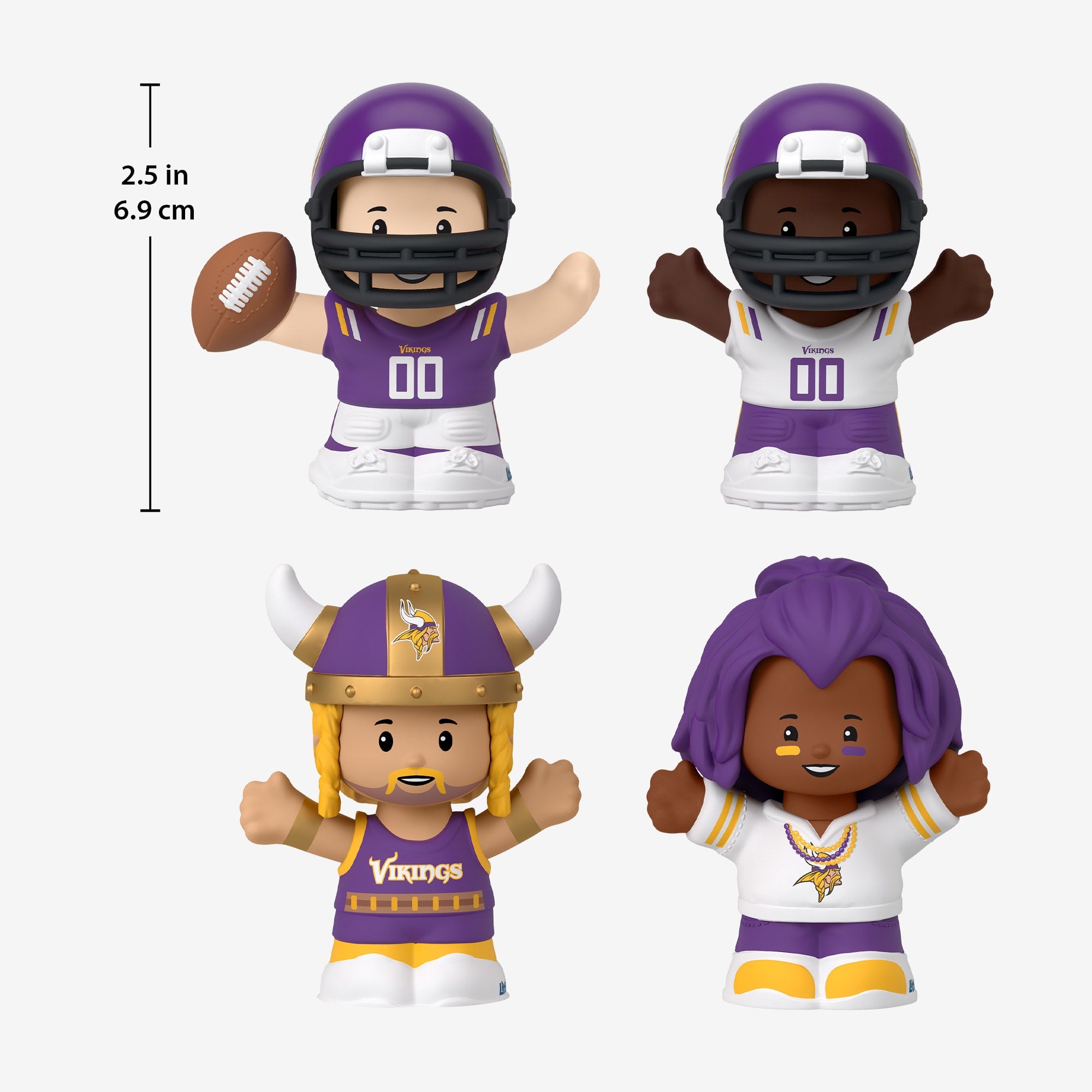 Little People Collector x NFL Minnesota Vikings Set