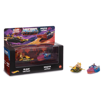 Hot Wheels Masters of the Universe Wind Raider vs. Land Shark