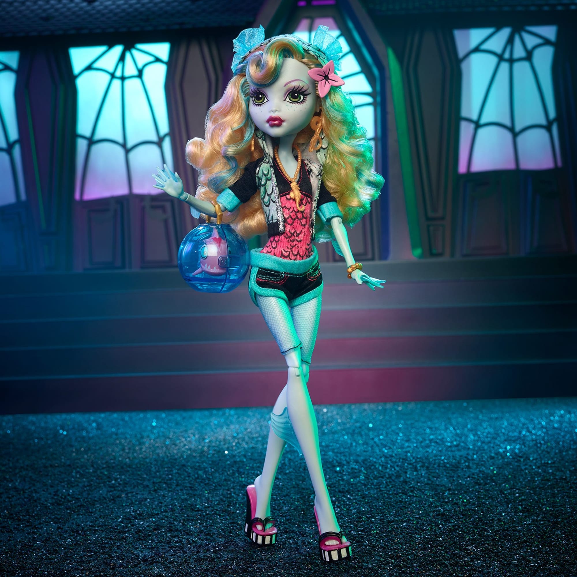 Monster High Lagoona Blue Doll [with Neptuna]