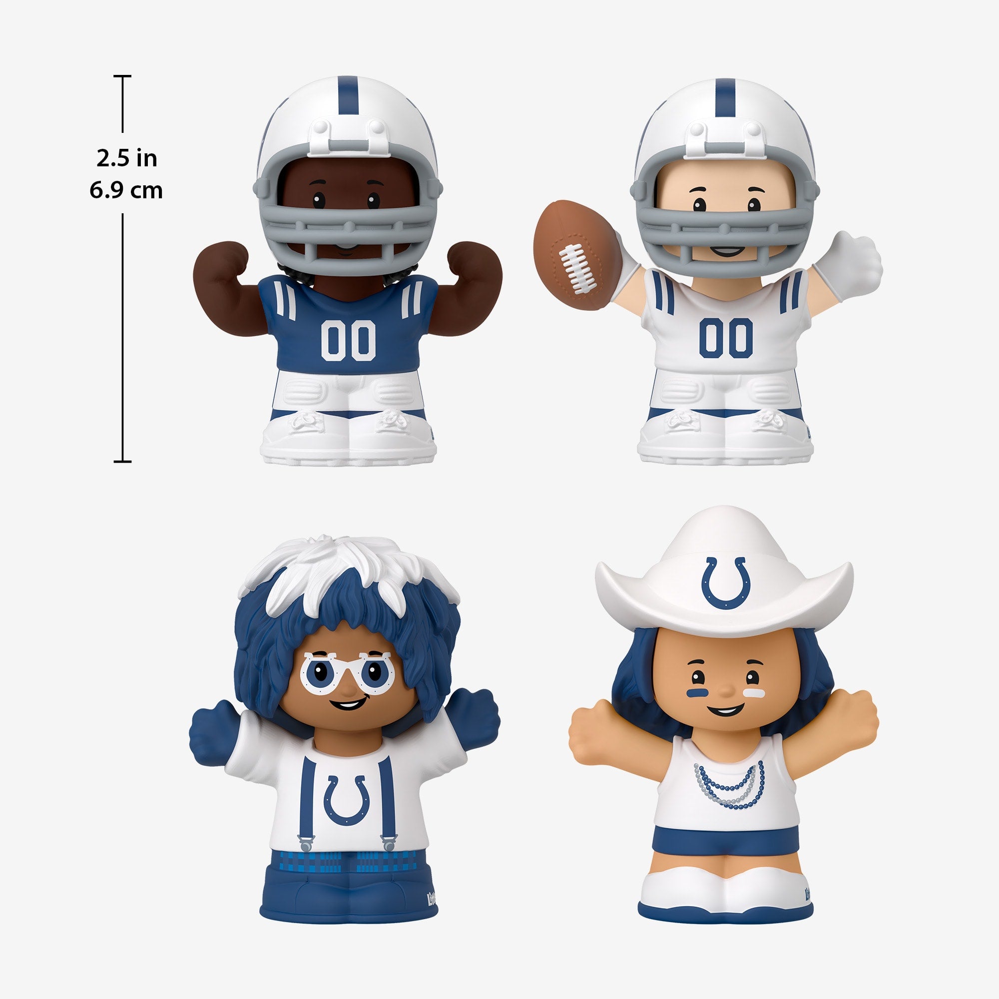 Little People Collector x NFL Indianapolis Colts Set