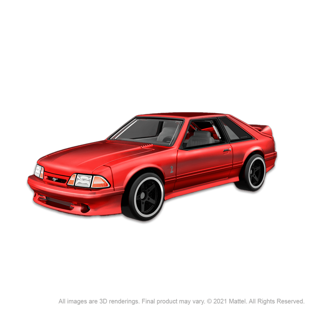 RLC Exclusive 1993 Ford Mustang Cobra R – Mattel Creations