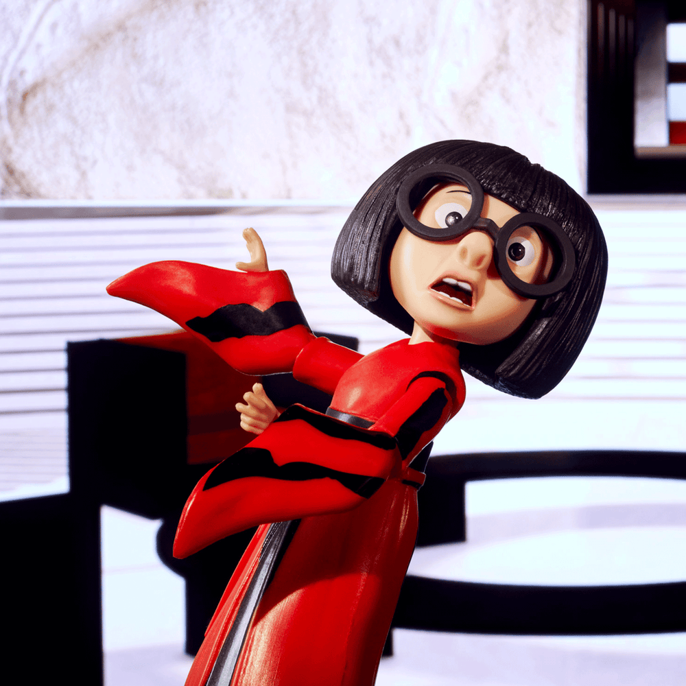 Pixar Spotlight Series Edna Mode Collector Figure The Incredibles ...