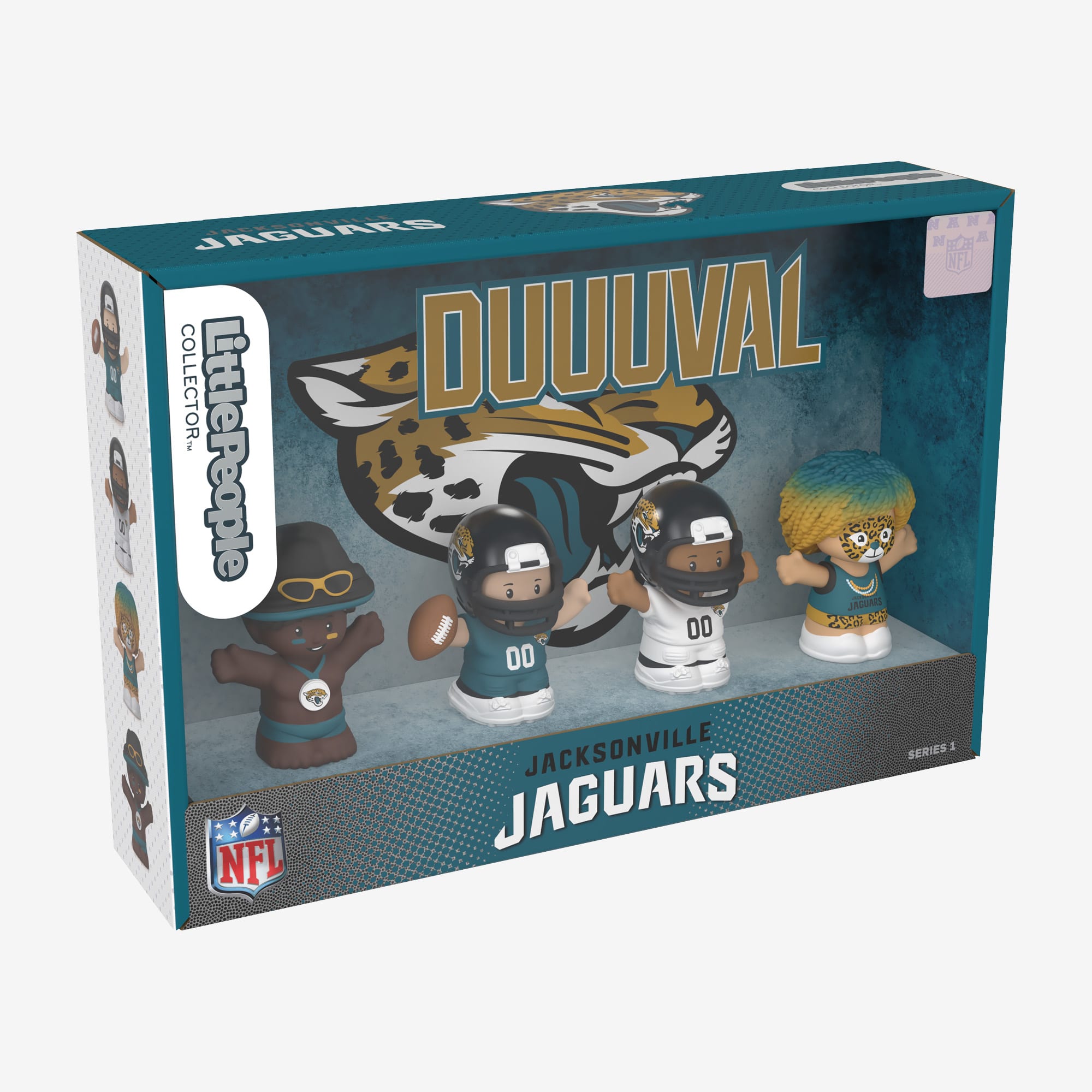 Little People Collector x NFL Jacksonville Jaguars Set