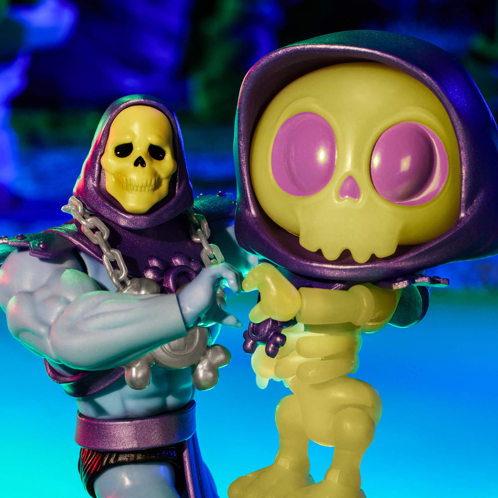 Masters of the Universe Skeletor x VeeFriends Skilled Skeleton 2-Pack