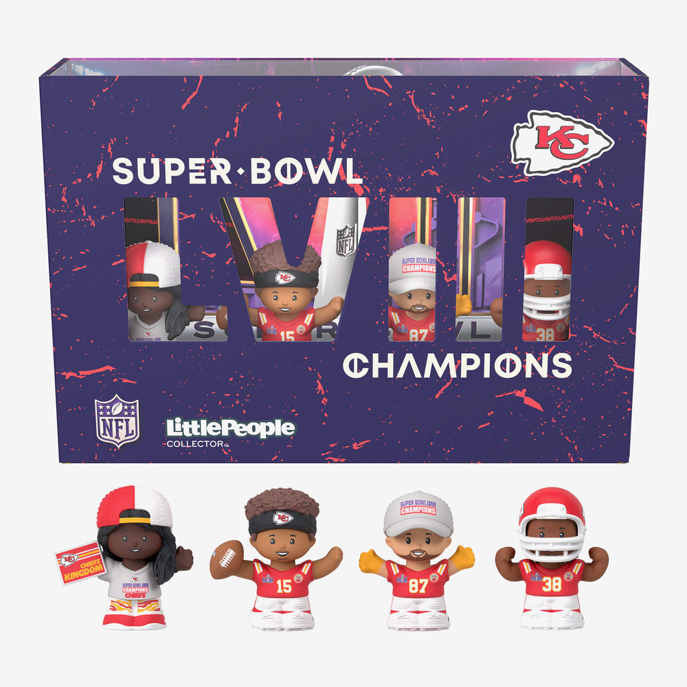Little People Collector Super Bowl LVIII Champions Set Kansas City Chiefs