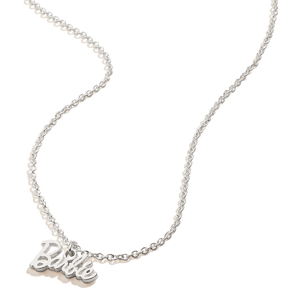 Alex and Ani Barbie Name Plate Adjustable Necklace