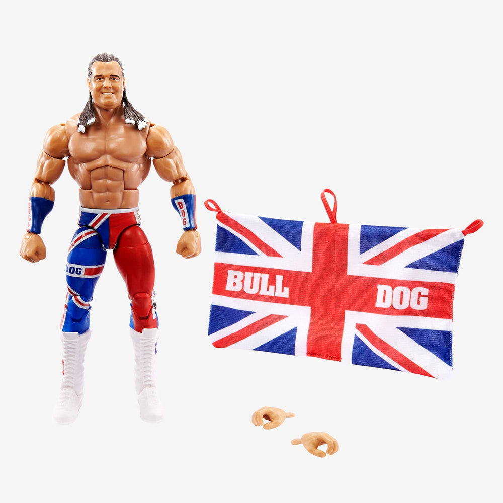 WWE® British Bulldog™ Elite Collection Action Figure