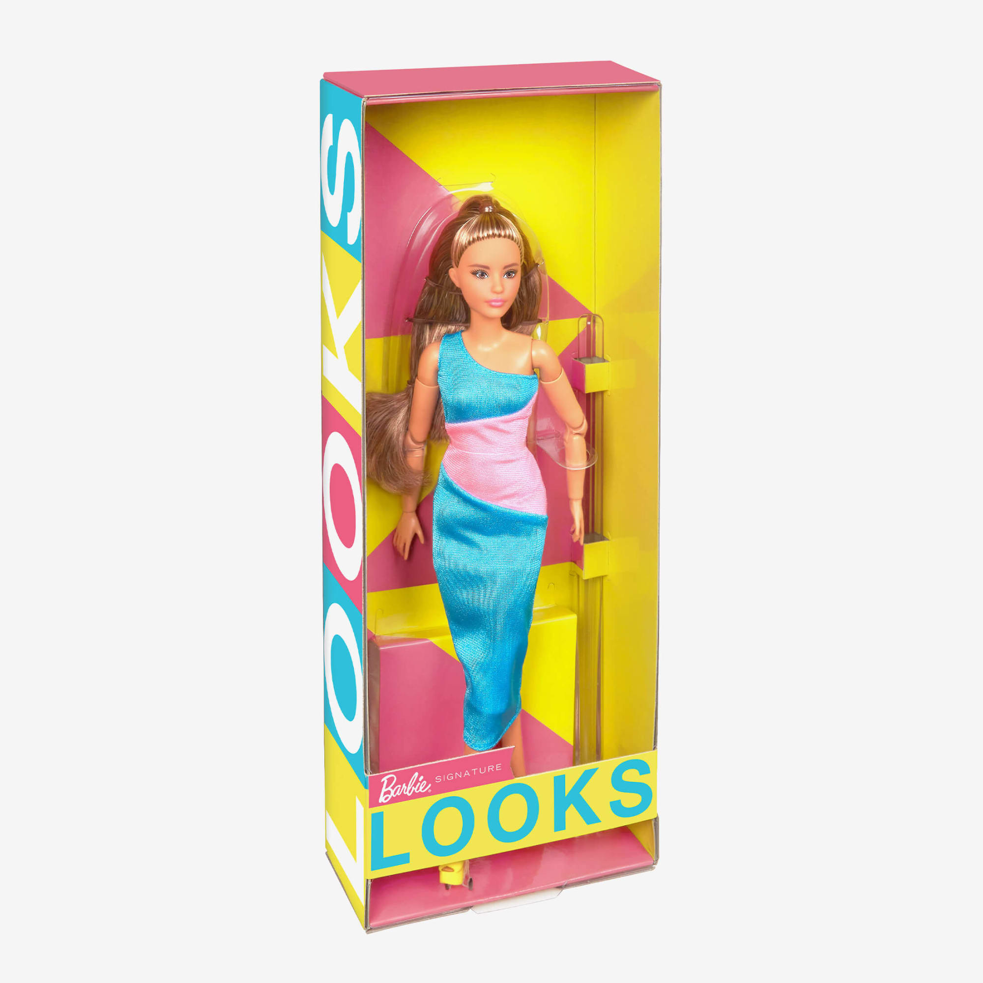 Barbie Signature Barbie Looks Doll (Curvy, Brunette) – Mattel Creations