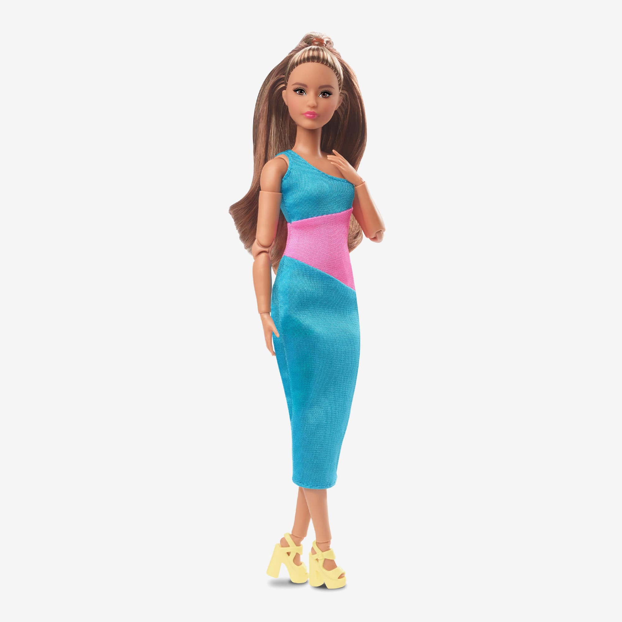 Barbie Looks Doll (Petite, Long Brunette Hair)