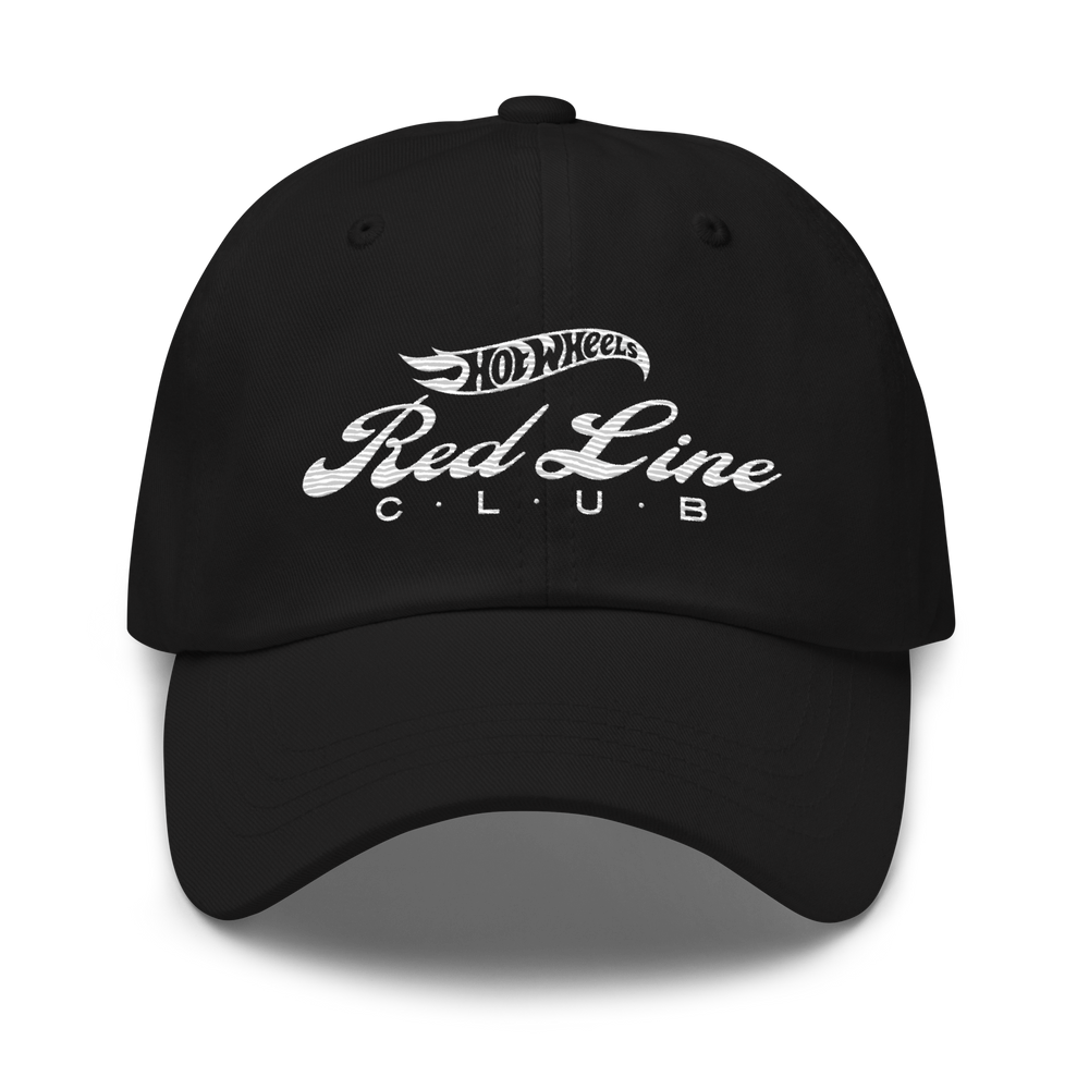 Hot Wheels® Red Line Club® 20th Anniversary Retro Logo Hat - Black