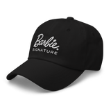 Barbie Signature Logo Black Baseball Hat
