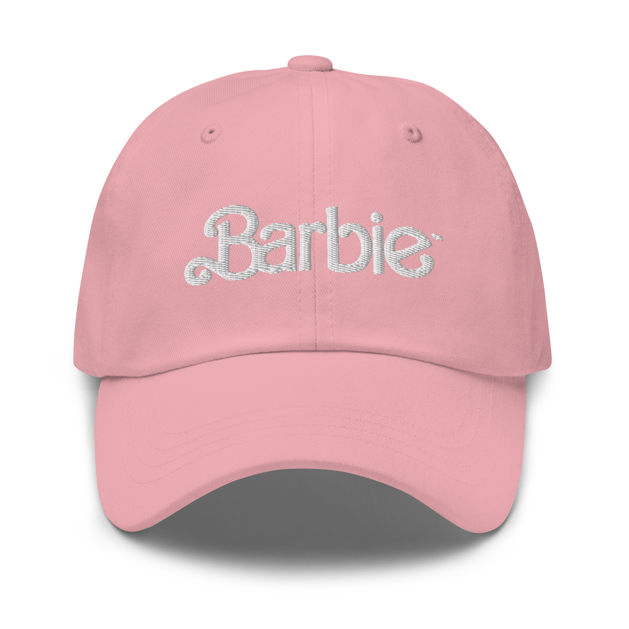 Pink top baseball cap