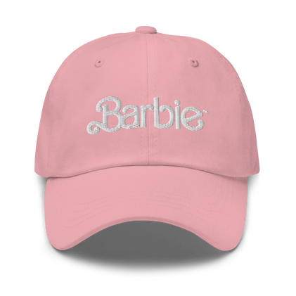Barbie Classic Logo Pink Baseball Hat