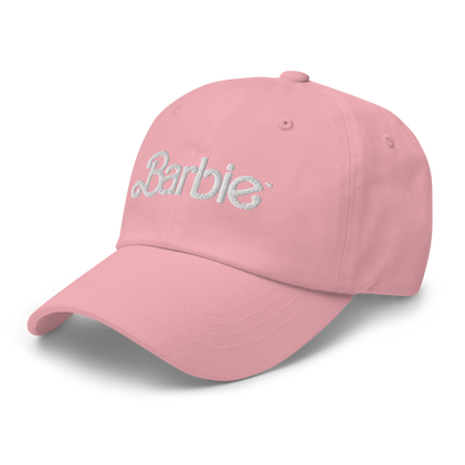 Barbie Classic Logo Pink Baseball Hat