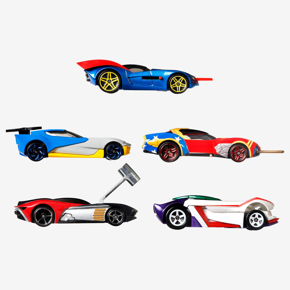 Hot Wheels DC Character Car Bundle 5-Pack – Mattel Creations