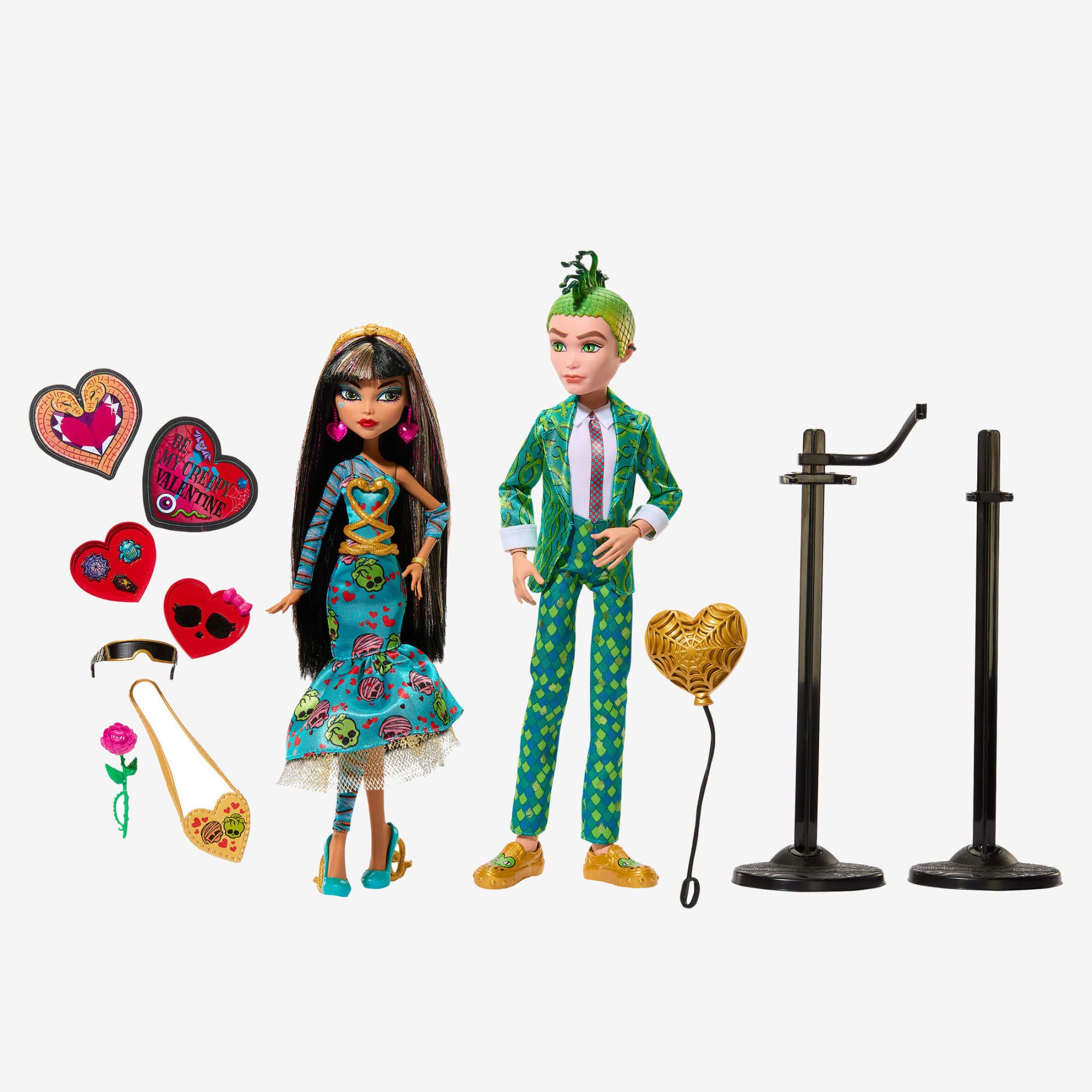 Monster High Cleo and Deuce Howliday Love Edition 2 Pack – Mattel