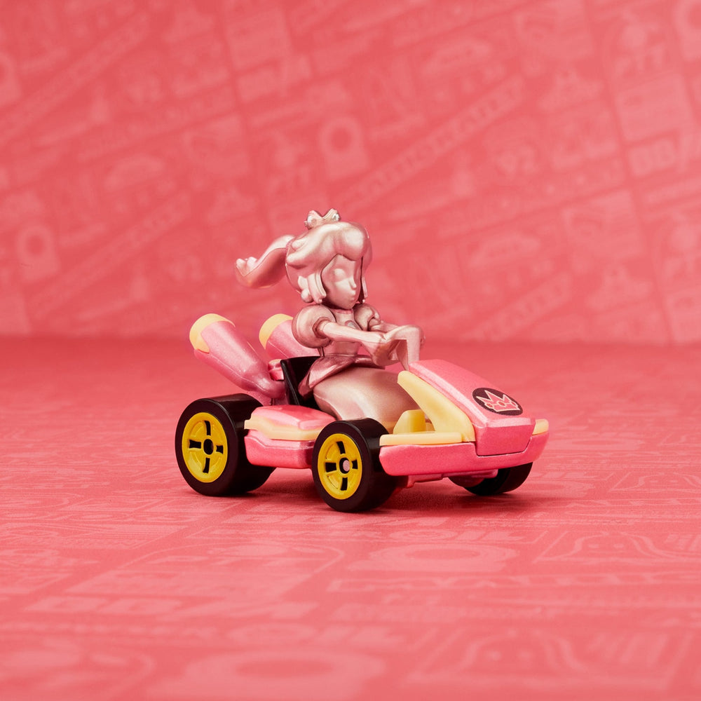 Hot Wheels Mario Kart™ Pink Gold Peach Collectible Vehicle