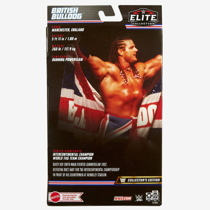 WWE British Bulldog™ Elite Collection Action Figure