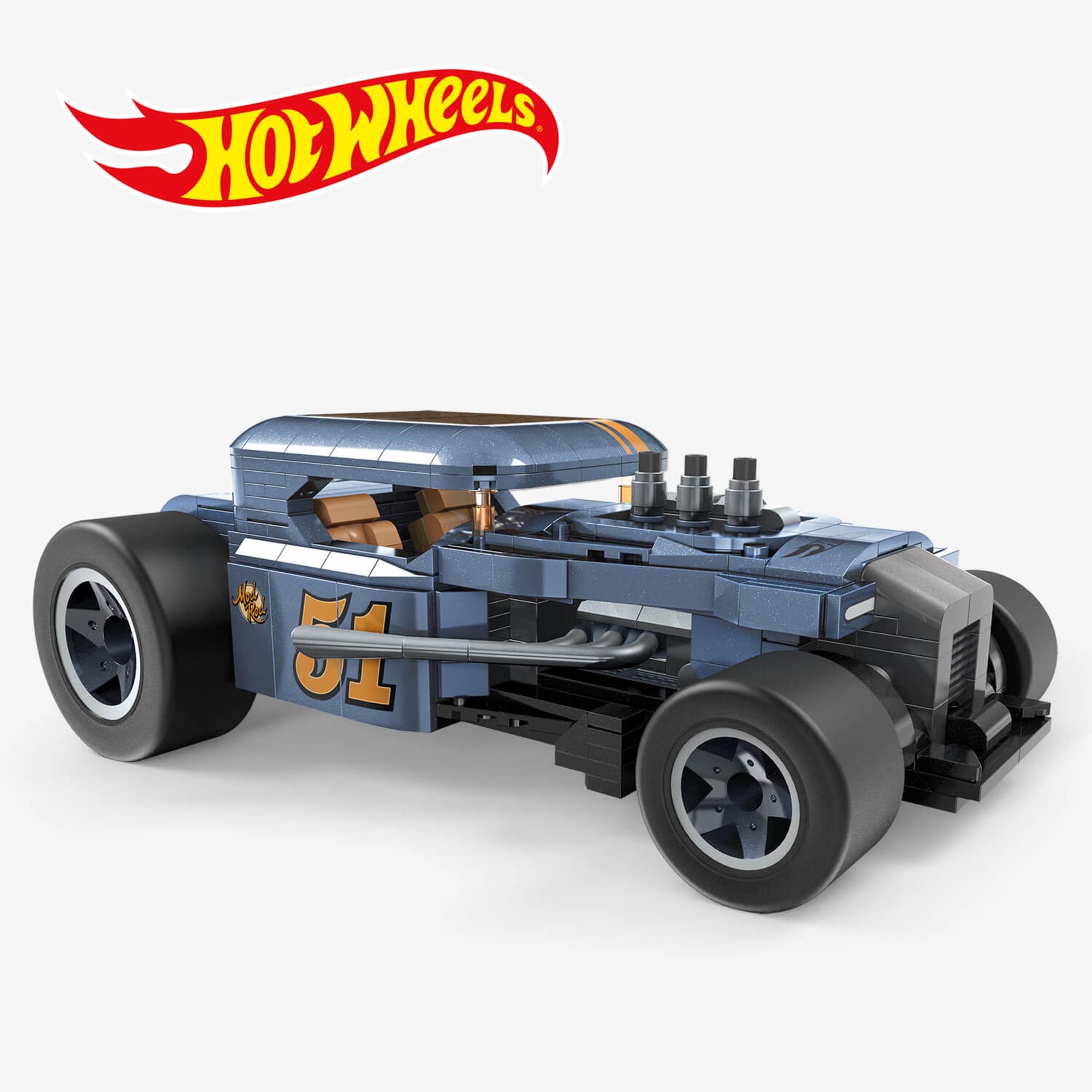 Mod Rod Blue MEGA Hot Wheels Mod Rod Truck – Mattel Creations