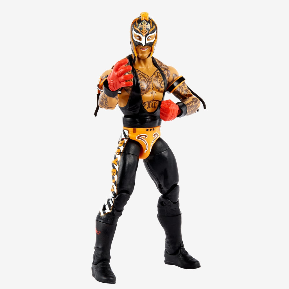 WWE MATTEL Rey Mysterio Action Figure Series 124 Action Figure Posable 6 in Collectible for Ages 6 Years Old and Up WWE MATTEL Rey Mysterio Action Figure Series 124 Action Figure Posable 6 in Collectible for Ages 6 Years Old and Up