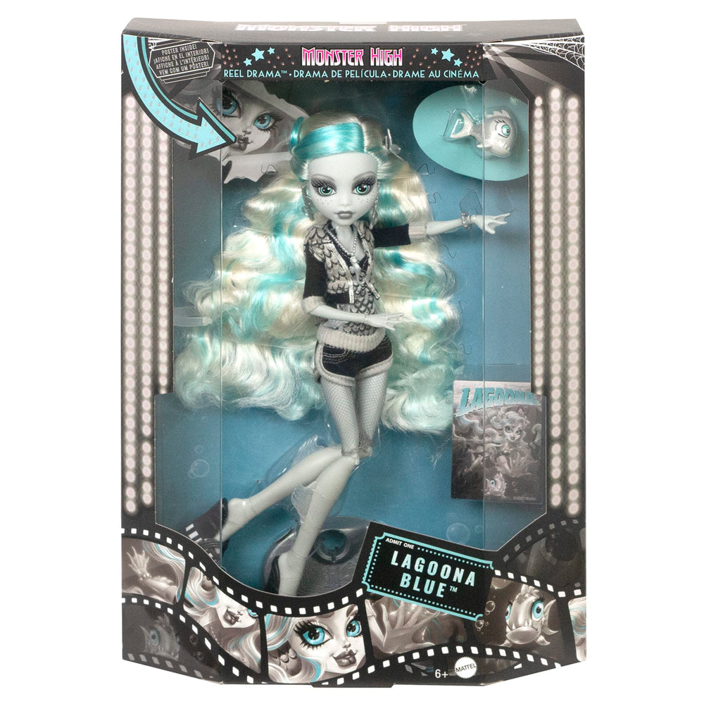 Monster High Reel Drama Lagoona Blue Doll