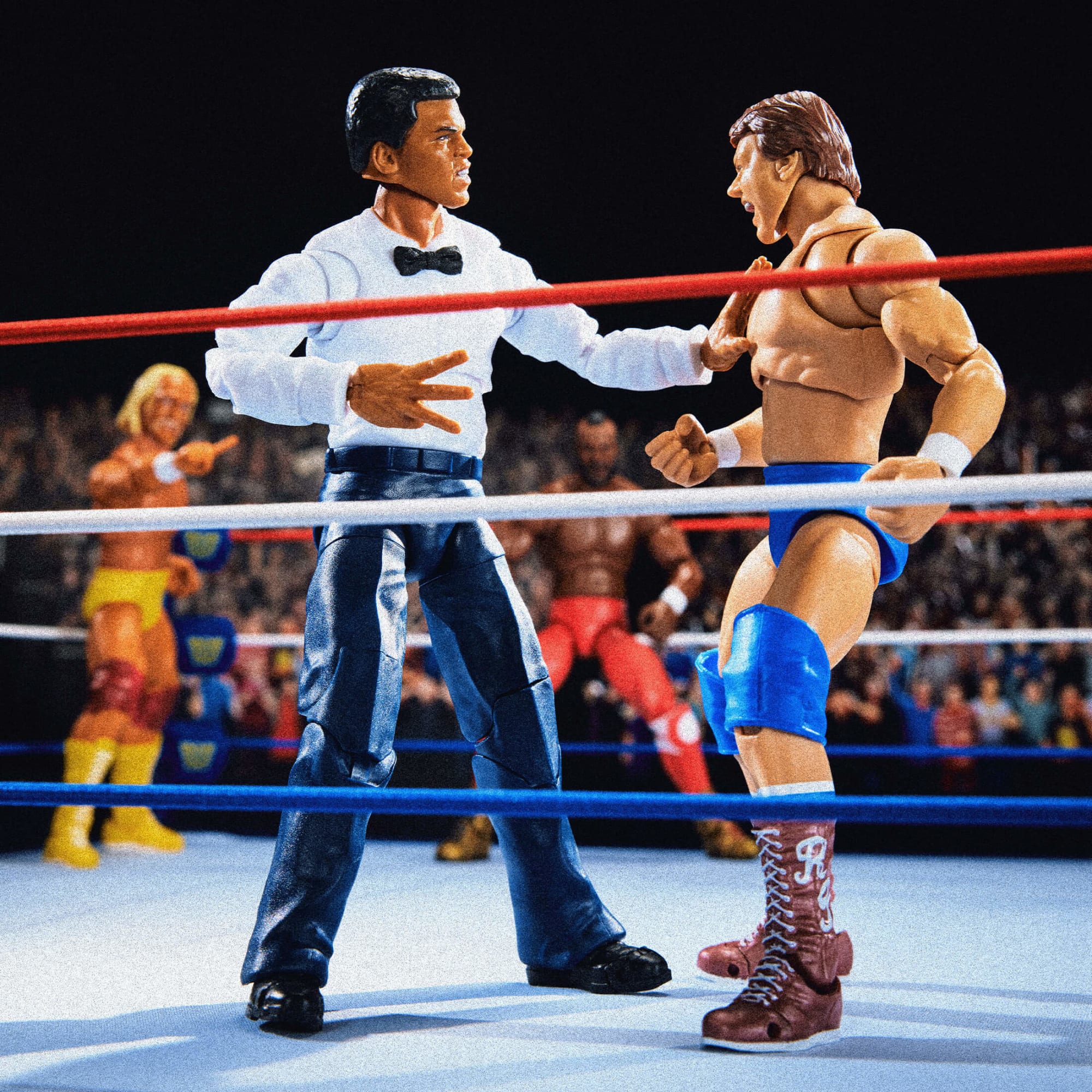 WWE Ultimate Edition Muhammad Ali Action Figure Set