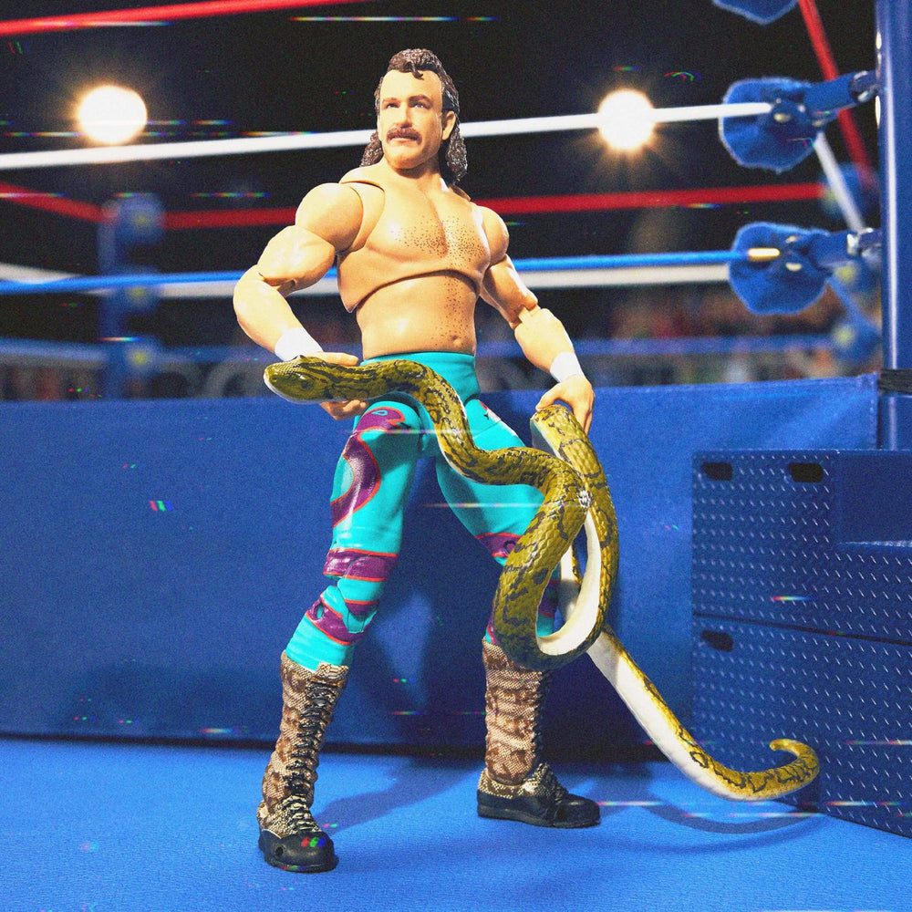 WWE Action Figure Ultimate Edition Coliseum Collection Jake “The Snake” Roberts & “Ravishing” Rick Rude 2-Pack