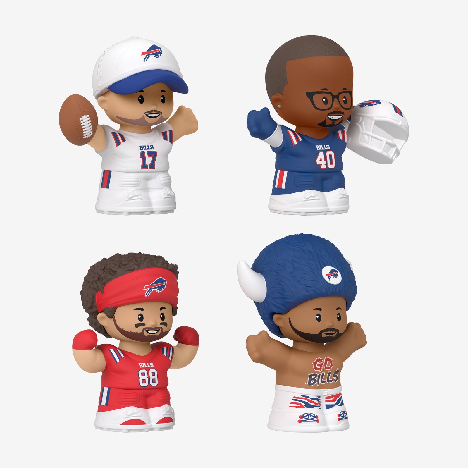 Little People Collector x NFL Buffalo Bills Set