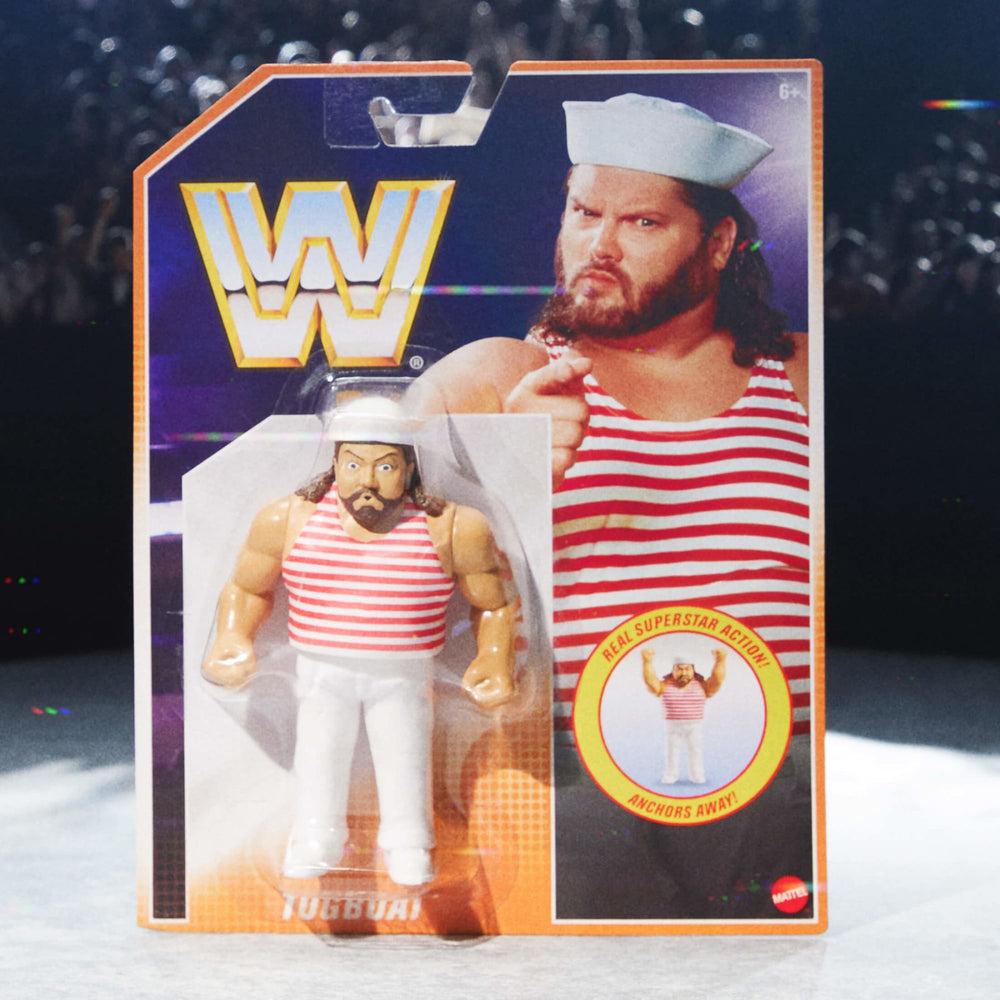 Action Figure In Package WWE Retro Action Figure 4-Pack Bundle – Mattel Creations