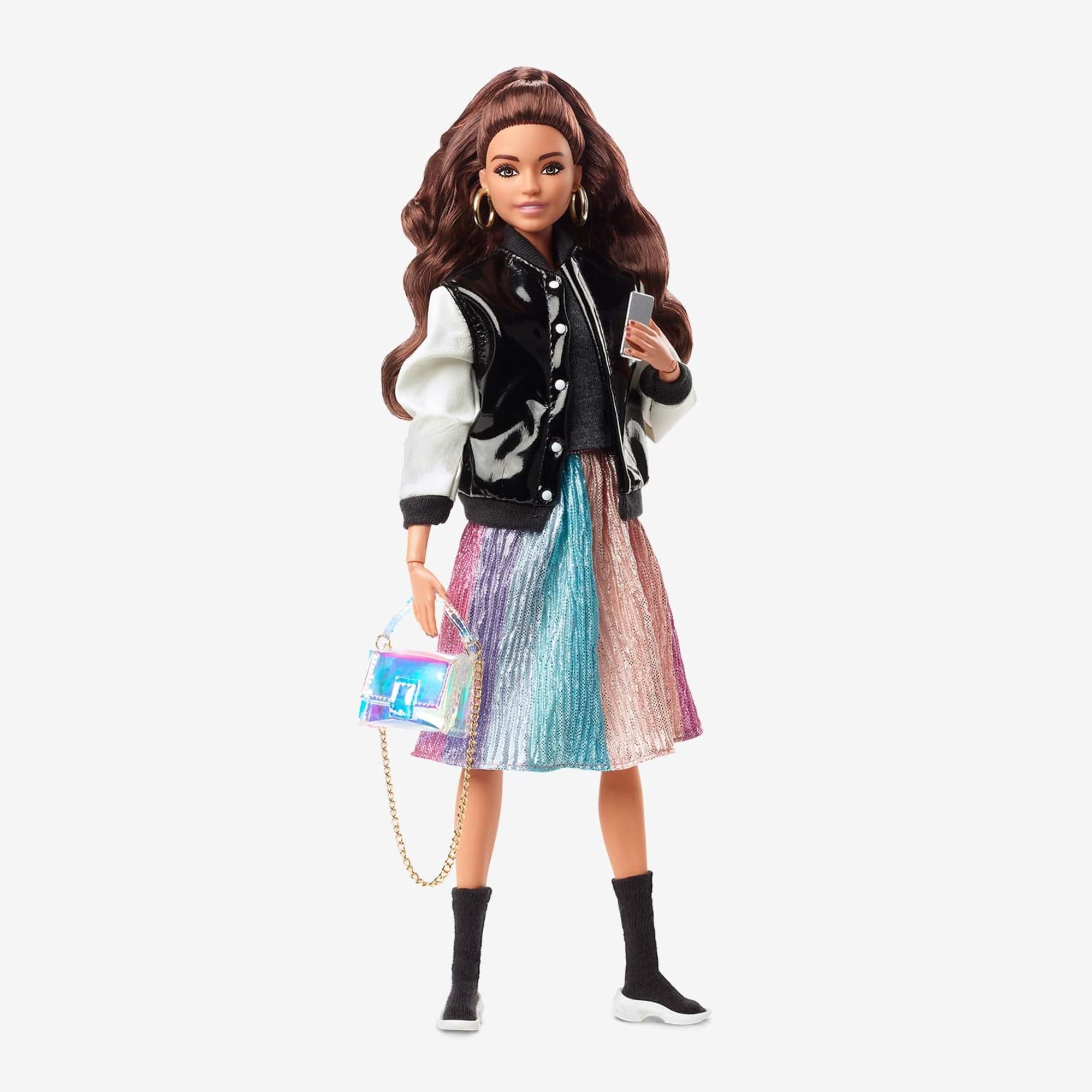 Barbie Looks Doll (Original, Curly Black Hair) – Mattel Creations