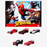 Hot Wheels Character Cars Spider-Man 5-Pack