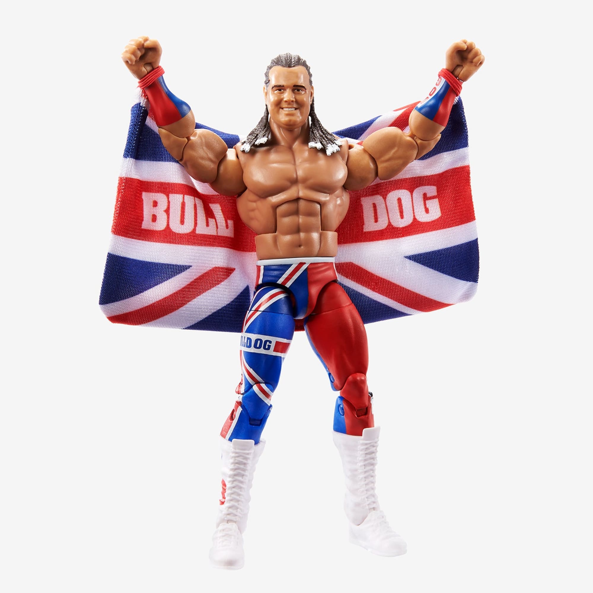 WWE® British Bulldog™ Elite Collection Action Figure